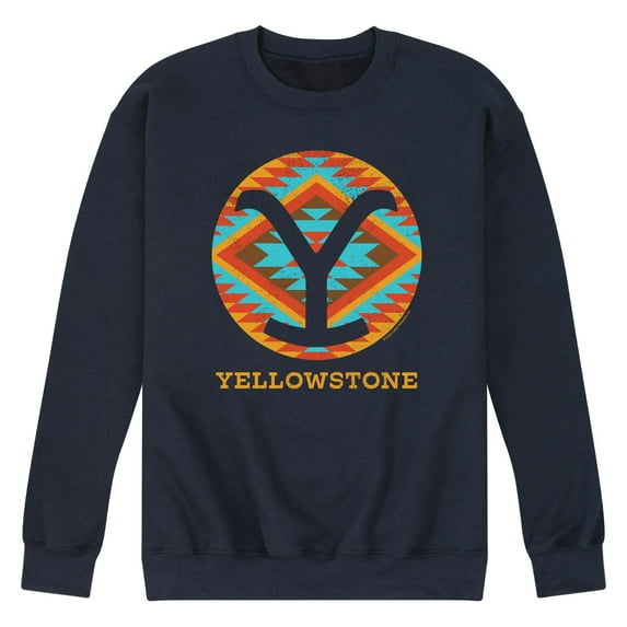 Yellowstone - Official Yellowstone Merchandise - Men's Crew Neck Fleece Pullover