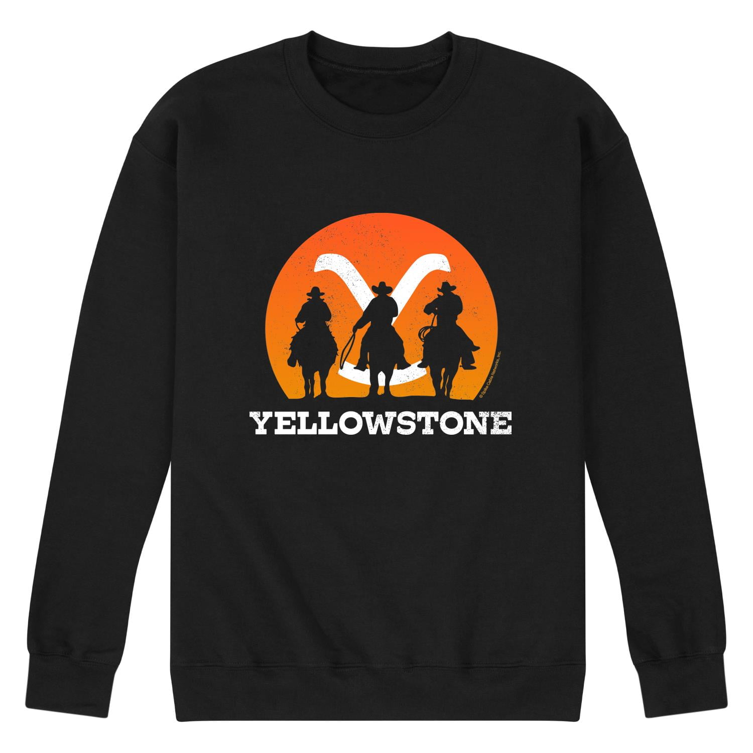 Yellowstone Official Yellowstone Merchandise Men's Crew Neck Fleece