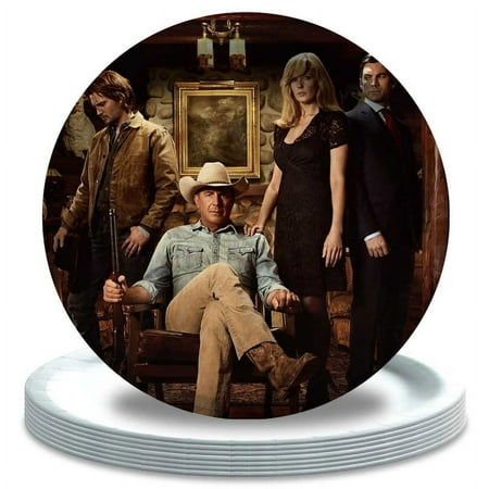 Yellowstone Plates Party Supplies Birthday Decorations Tableware Disposable Dinnerware