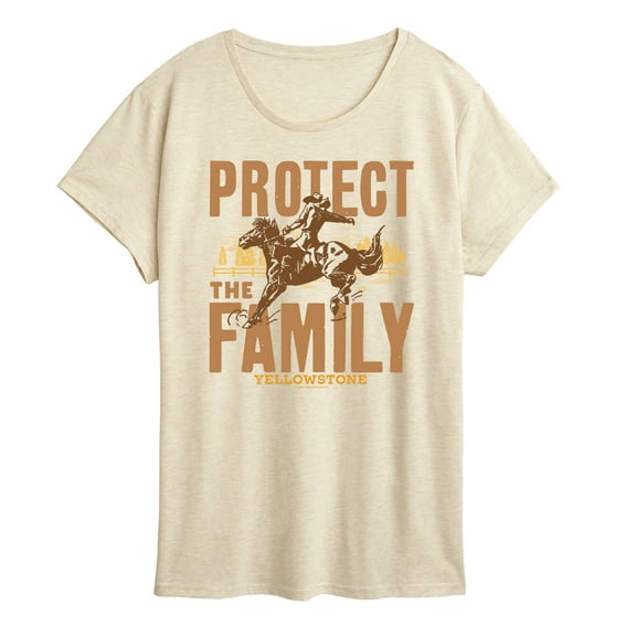 Yellowstone - Protect The Family - Women's Short Sleeve Graphic T-Shirt