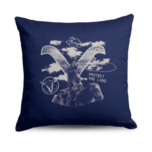 Yellowstone Protect The Land Throw Pillow, 18 x 18 inches