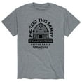 thumbnail image 1 of Yellowstone - Protect This Family - Men's Short Sleeve Graphic T-Shirt, 1 of 5