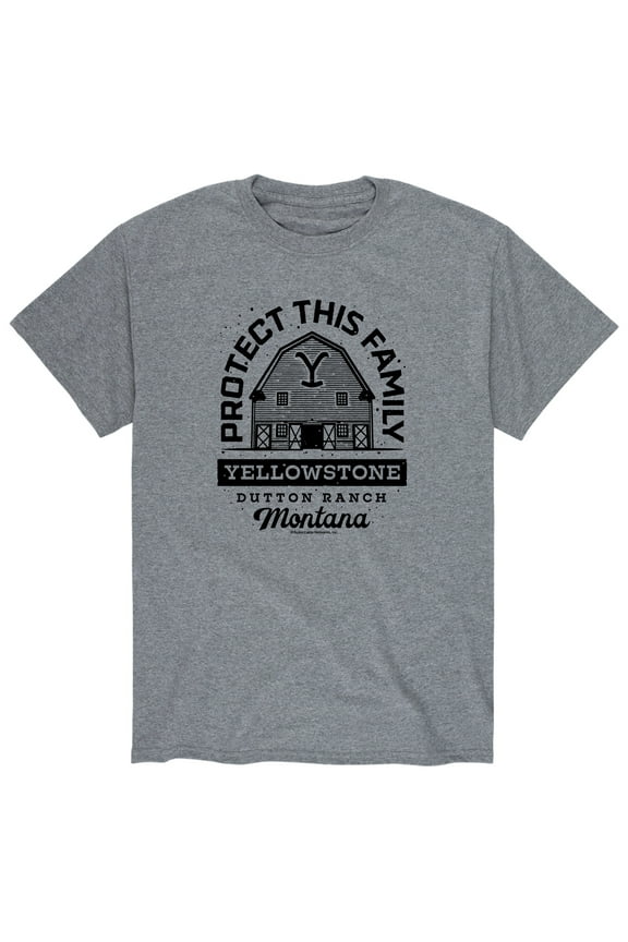 - Protect This Family - Men's Short Sleeve Graphic T-Shirt