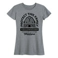 thumbnail image 1 of Yellowstone - Protect This Family - Women's Short Sleeve Graphic T-Shirt, 1 of 5