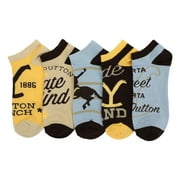 BIOWORLD Yellowstone Quotes 5-Pair Women's Ankle Socks