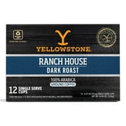Yellowstone Ranch House Dark Roast Coffee K-Cups - 12 Pods