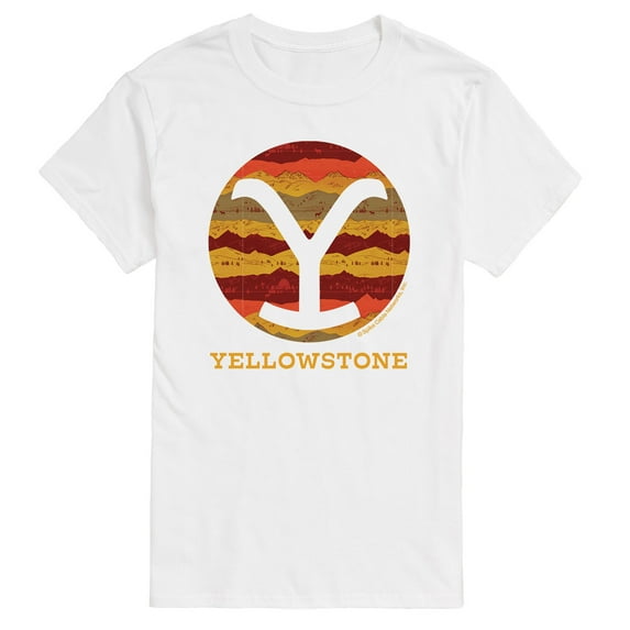 Yellowstone - Ranch Pattern Y Brand Fill - Men's Short Sleeve Graphic T-Shirt