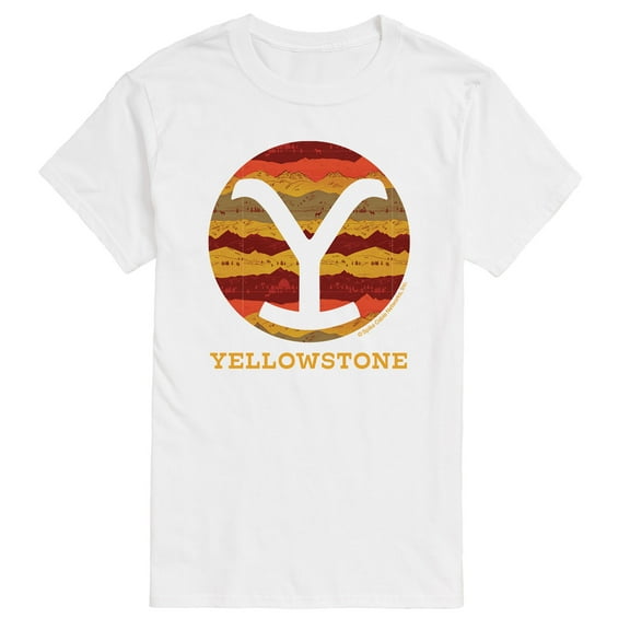 Yellowstone - Ranch Pattern Y Brand Fill - Men's Short Sleeve Graphic T-Shirt