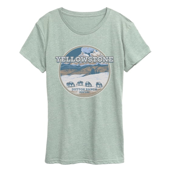 Yellowstone - Ranch Scene Short Sleeve Graphic T-Shirt