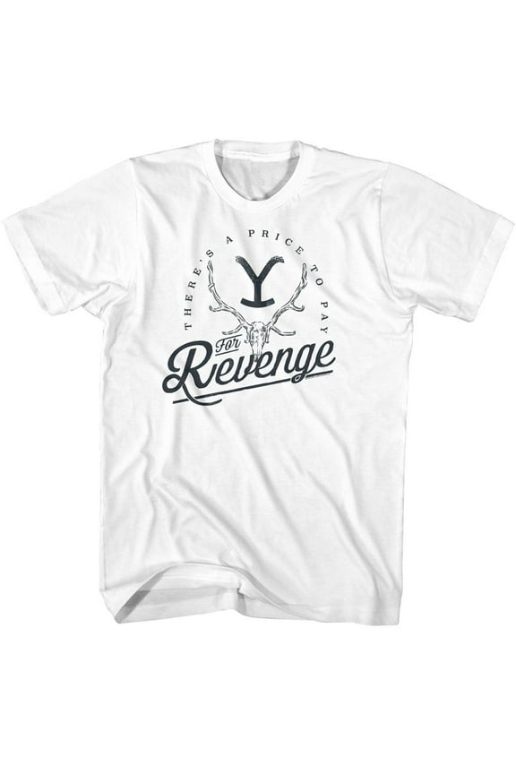 Yellowstone Revenge Price White T-Shirt