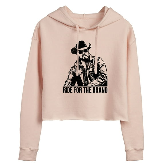 Yellowstone - Ride For The Brand - Juniors Cropped Pullover Hoodie