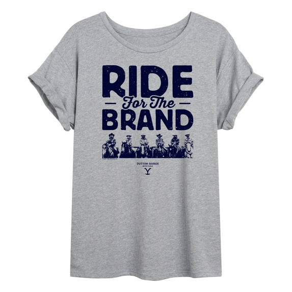 Yellowstone - Ride For The Brand - Juniors Ideal Flowy Muscle T-Shirt