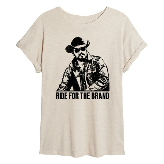 Yellowstone - Ride For The Brand - Juniors Ideal Flowy Muscle T-Shirt