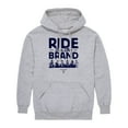 thumbnail image 1 of Yellowstone - Ride For The Brand  - Men'S Fleece Pullover Hoodie, 1 of 6