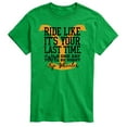 thumbnail image 1 of Yellowstone - Ride Like It's Your Last TI'me - Men's Short Sleeve Graphic T-Shirt, 1 of 6
