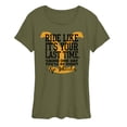 thumbnail image 1 of Yellowstone - Ride Like It's Your Last Time - Women's Short Sleeve Graphic T-Shirt, 1 of 4