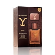 Yellowstone Ride Men's Cologne Gift Set – Eau de Cologne 3.4oz & Solid Cologne – Rugged Holiday Fragrance for Men