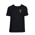thumbnail image 1 of Yellowstone Rider Sunset Silhouette Front and Back Print T-Shirt-XLarge, 1 of 5