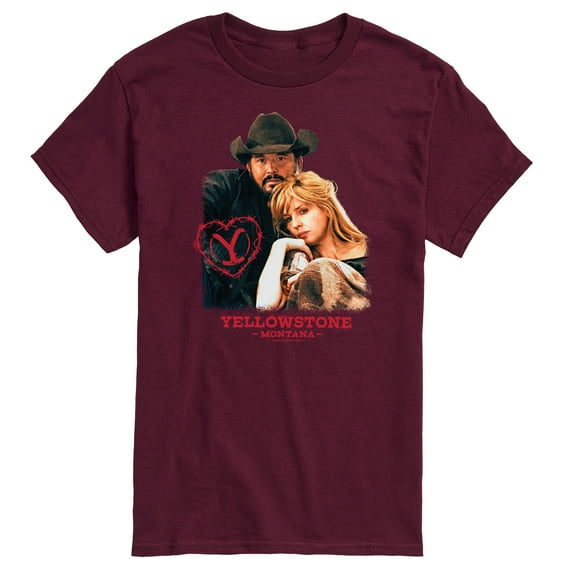 Yellowstone - Rip And Beth Montana Valentine - Men's Short Sleeve Graphic T-Shirt