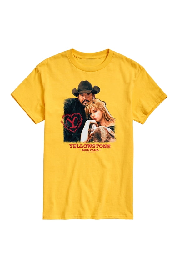- Rip And Beth Montana Valentine - Men's Short Sleeve Graphic T-Shirt