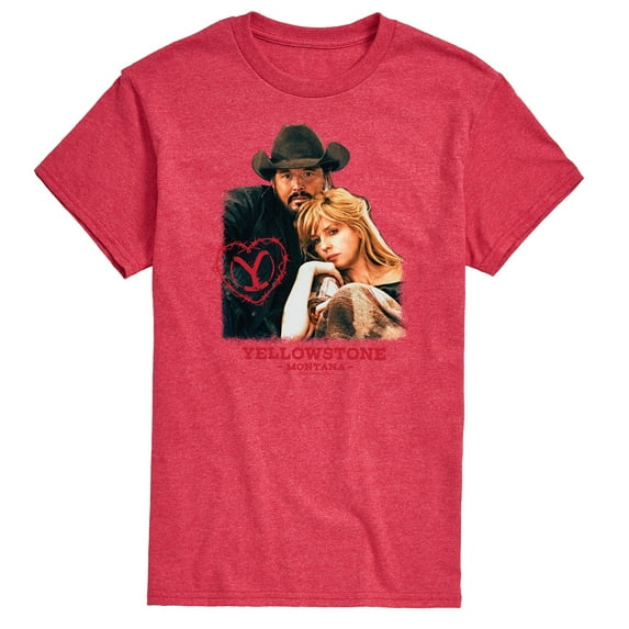 Yellowstone - Rip And Beth Montana Valentine - Men's Short Sleeve Graphic T-Shirt