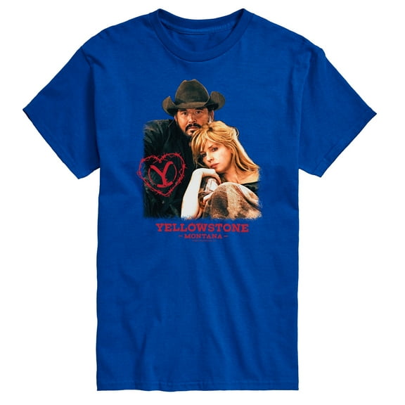 Yellowstone - Rip And Beth Montana Valentine - Men's Short Sleeve Graphic T-Shirt