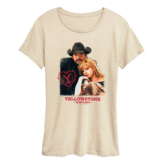 Yellowstone - Rip And Beth Montana Valentine Women's Short Sleeve Graphic T-Shirt