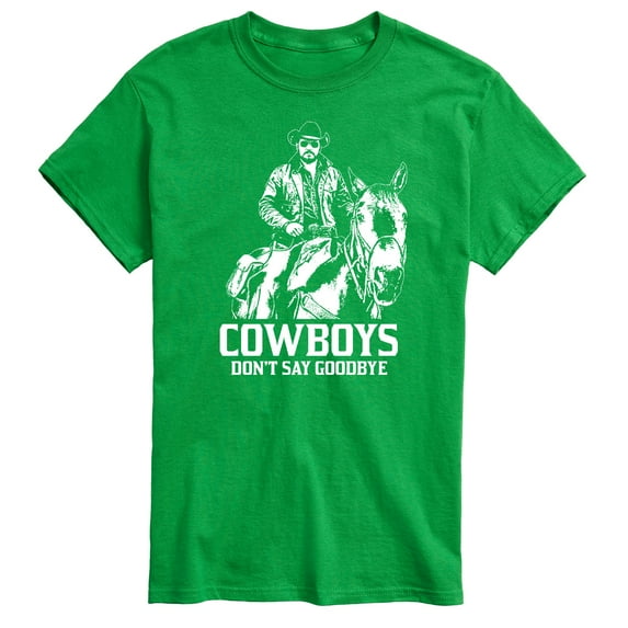 Yellowstone - Rip Cowboys Don't Say Goodbye - Men's Short Sleeve Graphic T-Shirt