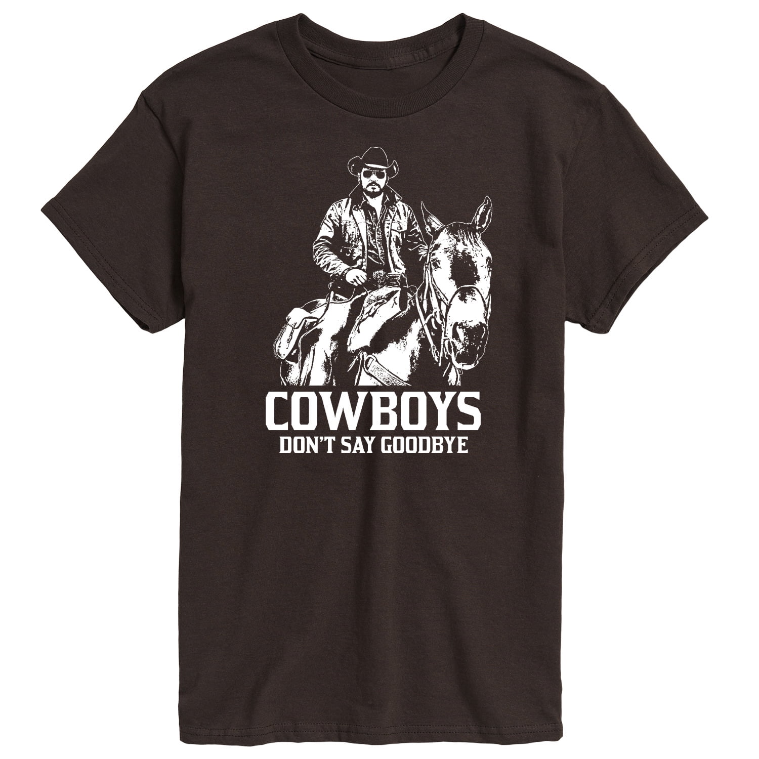 Yellowstone - Rip Cowboys Don't Say Goodbye - Men's Short Sleeve ...