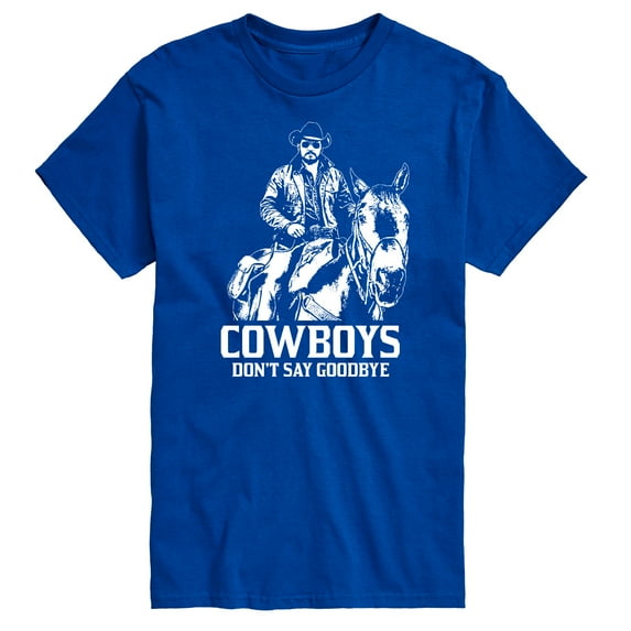 Yellowstone - Rip Cowboys Don't Say Goodbye - Men's Short Sleeve Graphic T-Shirt