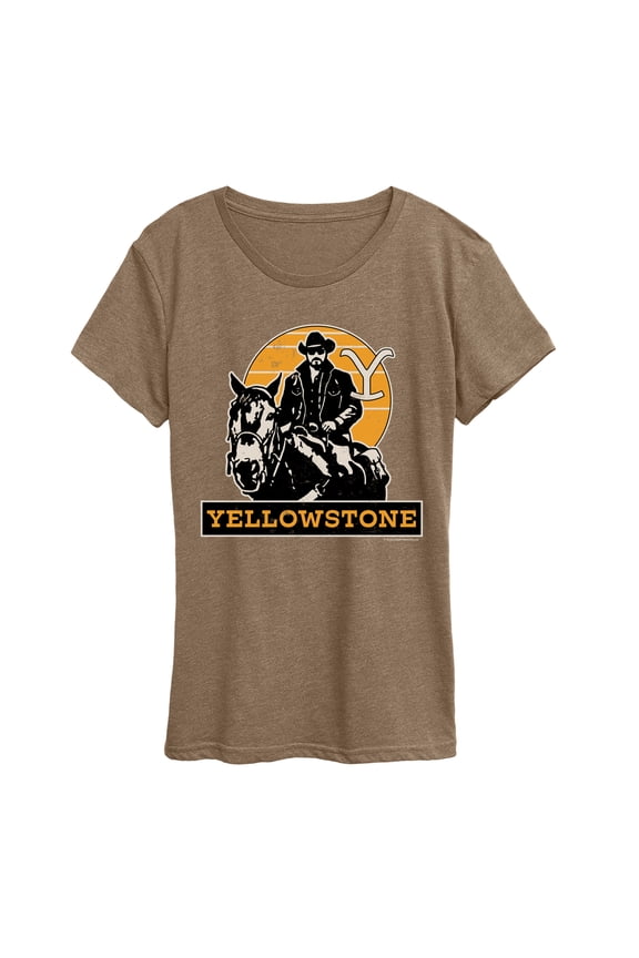 - Rip RI'ding Horseback - Women's Short Sleeve Graphic T-Shirt