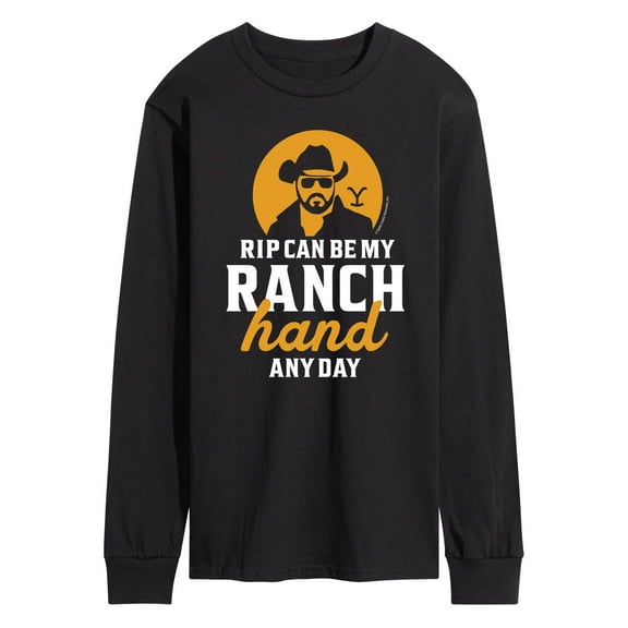 Yellowstone - Rip Ranch Hand Any Day - Men's Long Sleeve T-Shirt