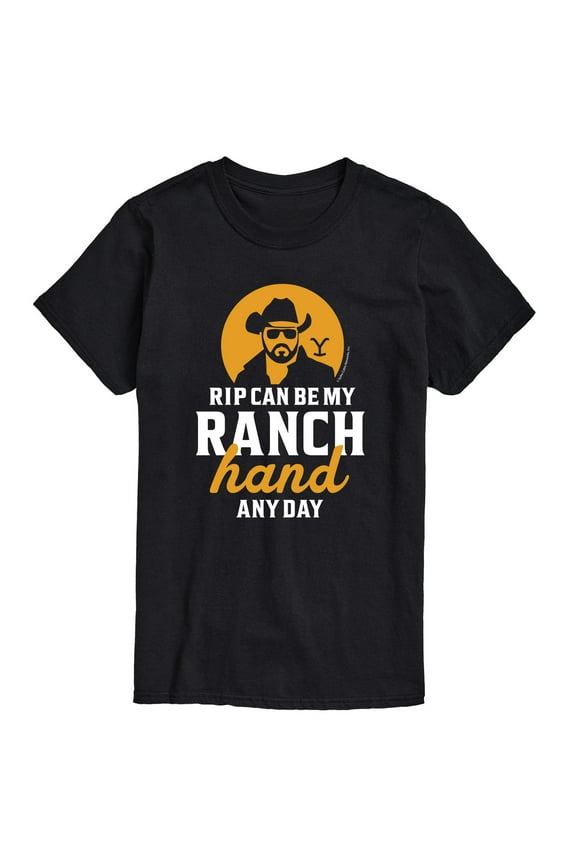 - Rip Ranch Hand Any Day - Men's Short Sleeve Graphic T-Shirt
