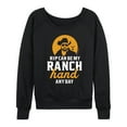 thumbnail image 1 of Yellowstone - Rip Ranch Hand Any Day - Women's Lightweight French Terry Long Sleeve Shirt, 1 of 5