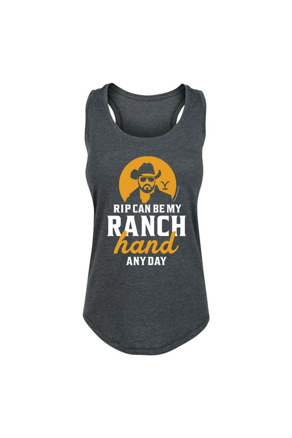 - Rip Ranch Hand Any Day - Women's Racerback Tank Top