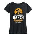 thumbnail image 1 of Yellowstone - Rip Ranch Hand Any Day - Women's Short Sleeve Graphic T-Shirt, 1 of 5