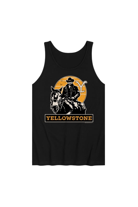 - Rip Rideing Horseback - Men's Jersey Tank Top