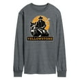 thumbnail image 1 of Yellowstone - Rip Rideing Horseback - Men's Long Sleeve T-Shirt, 1 of 6