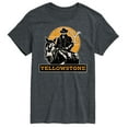 thumbnail image 1 of Yellowstone - Rip Rideing Horseback - Men's Short Sleeve Graphic T-Shirt, 1 of 6