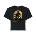 thumbnail image 1 of Yellowstone  - Rip Riding Horseback - Juniors Cropped Cotton Blend T-Shirt, 1 of 6