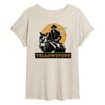 thumbnail image 1 of Yellowstone - Rip Riding Horseback - Women's Oversized T-Shirt, 1 of 6