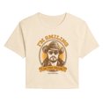 thumbnail image 1 of Yellowstone - Rip Smiling Inside - Juniors Cropped Graphic T-Shirt, 1 of 4