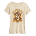 thumbnail image 1 of Yellowstone - Rip Smiling Inside - Women's Short Sleeve Graphic T-Shirt, 1 of 6