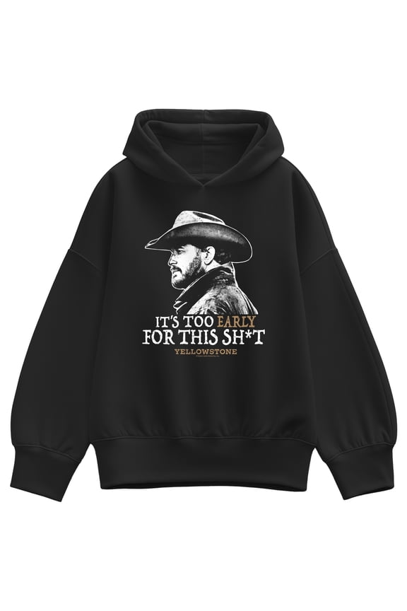 - Rip Too Early For This - Women's Oversized Fleece Hoodie Sweatshirt