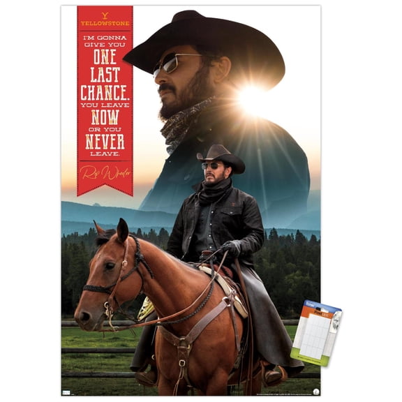 Yellowstone - Rip Wall Poster, 22.375" x 34"