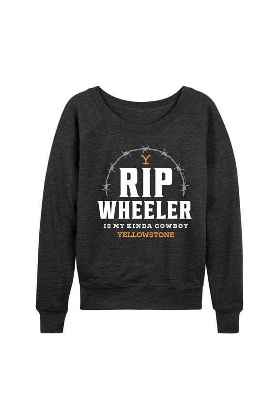 - Rip Wheeler My Cowboy - Women's Lightweight French Terry Long Sleeve Shirt