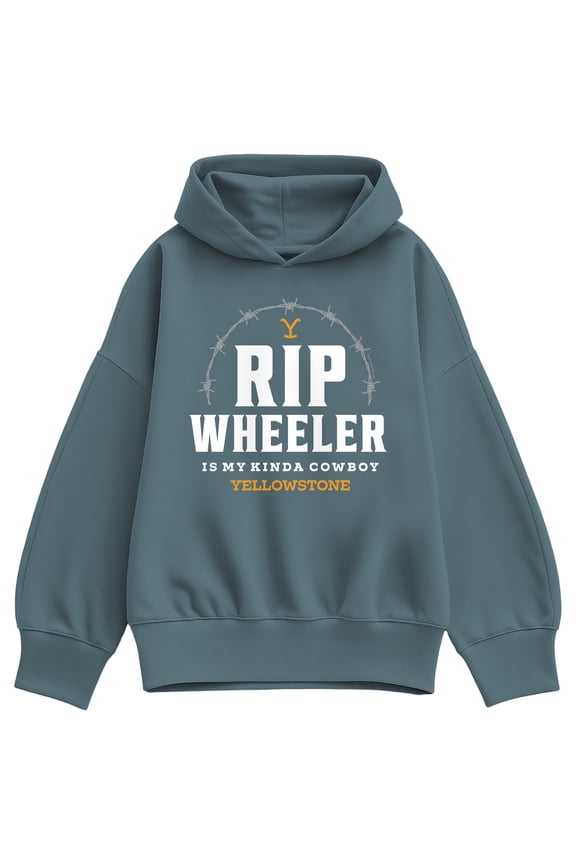 - Rip Wheeler My Cowboy - Women's Oversized Fleece Hoodie Sweatshirt