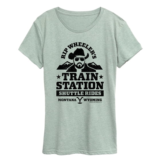 Yellowstone - Rip Wheeler's Train Station Short Sleeve Graphic T-Shirt