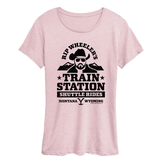 Yellowstone - Rip Wheeler's Train Station Short Sleeve Graphic T-Shirt