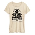 thumbnail image 1 of Yellowstone - Rip Wheeler's Train Station - Women's Short Sleeve Graphic T-Shirt, 1 of 5